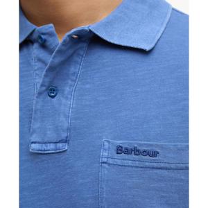 Barbour Pigment Dye Slub Polo Shirt